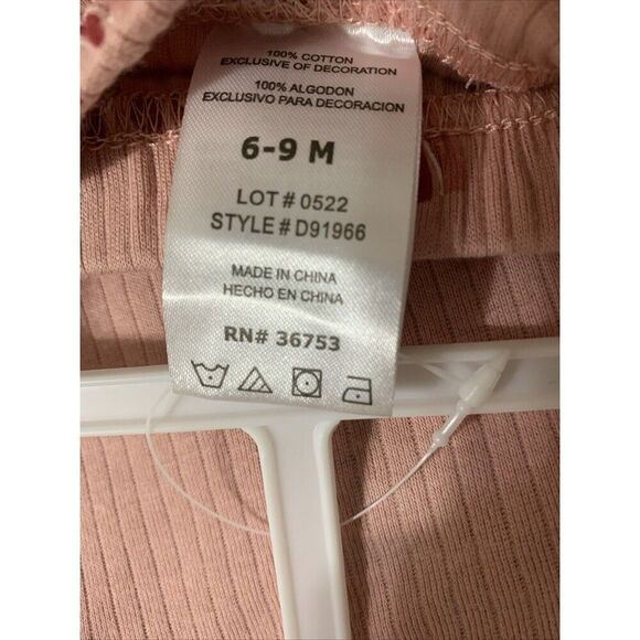 Duck Duck Goose Baby 2-Piece Set 6-9 Months Princess Rose Rainbow - Picture 6 of 6